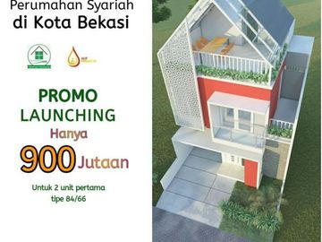 Pasti ACC! rumah mewah 3 lt KPR SYARIAH strategis bekasi