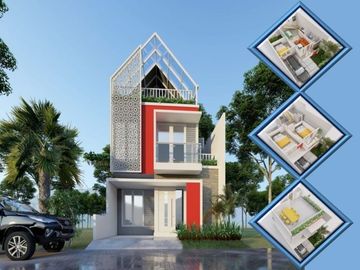 Pasti ACC! rumah mewah 3 lt KPR SYARIAH strategis bekasi