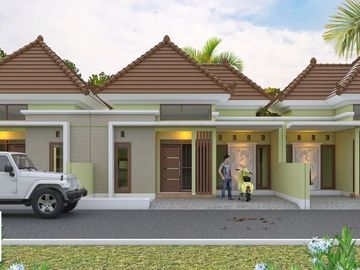 RUMAH TEPI JALAN UTAMA DEKAT LEMBAH KARMEL KOTA MALANG!