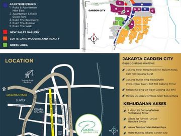 DIJUAL TOWN HOUSE JGC CLUSTER SHINANO DI CAKUNG JAKARTA TIMUR - STOK TERBATAS !