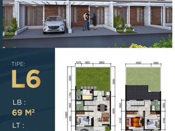 DIJUAL TOWN HOUSE JGC CLUSTER SHINANO DI CAKUNG JAKARTA TIMUR - STOK TERBATAS !