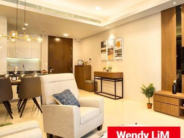 APARTEMEN ANANDAMAYA RESIDENCES DELUXE FURNISHED UNBLOCK VIEW