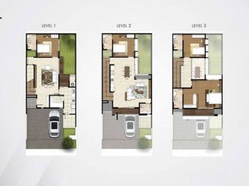 Rumah 3 Lantai Kazumi@Zora Type Favorite Di BSD City