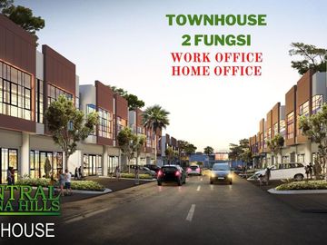 DIJUAL TOWNHOUSE! KONSEP WORK OFFICE HOME OFFICE