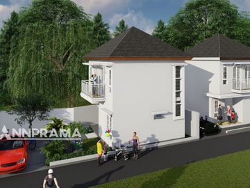 Rumah Mewah 2 lantai Dalam Perumahan di Tanah Baru Depok 1. 6 M an (reno)