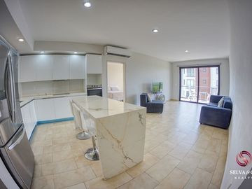 Departamento, 3 albercas, roof top con 5 jacuzzis