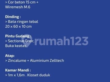Gudang Siap Pakai Royal Kosambi Tangerang