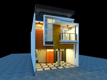 rumah kost modern minimalis bangunan 2lantai termurah dikawasan dinoyo lowokwaru kota malang