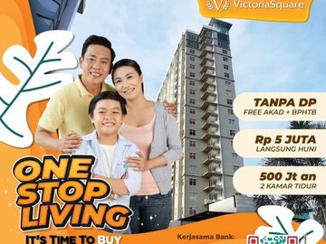 Apartemen Siap Huni Dp 0% Free Biaya2 di Karawaci,Tangerang