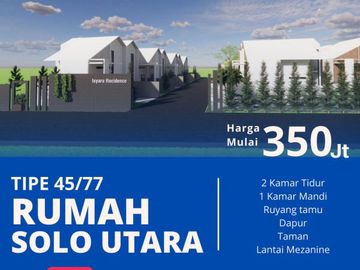 RUMAH DI SOLO UTARA 7 MENIT KE KAMPUS UNS