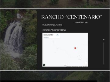 RANCHO EN VENTA EN HUACHINANGO PUEBLA