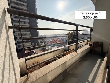 Loft 2D 2B 2terrazas estacionamiento 44/54m2 Primera Avda.