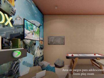 Apartamento a 6 minutos de la playa, alberca de adultos y familiar, residencial