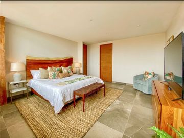 Apartamento a 6 minutos de la playa, alberca de adultos y familiar, residencial