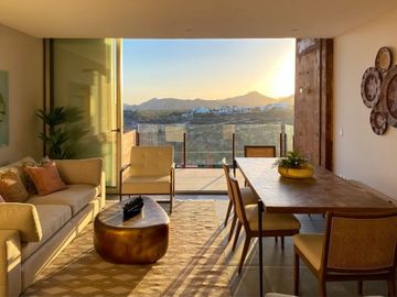 Apartamento a 6 minutos de la playa, alberca de adultos y familiar, residencial
