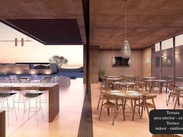 Apartamento a 6 minutos de la playa, alberca de adultos y familiar, residencial
