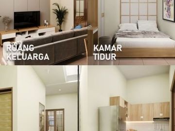 Pertama di Arcamanik Cisaranten Kulon Rumah Jepang Modern Dibawah 1M