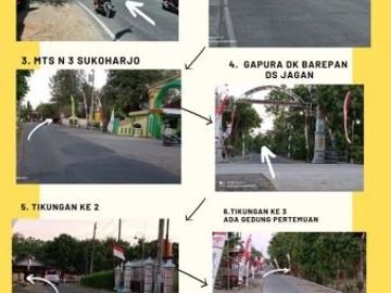 Tanah Kavling Murah Di Sukoharjo Dekat Pasar Mulur