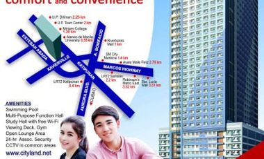CITYLAND: 101 Xavierville in Katipunan QC (pre-selling 1-bedroom deluxe)