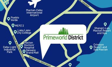 2 Bedroom w/ Balcony in Resort PrimeWorld District Mactan