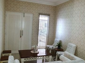 Rumah Lux 3Lt, Furnished, Cluster di Bukit Cinere, Gandul