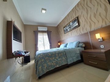 Rumah Lux 3Lt, Furnished, Cluster di Bukit Cinere, Gandul