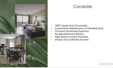 Condo in Tagaytay for sale