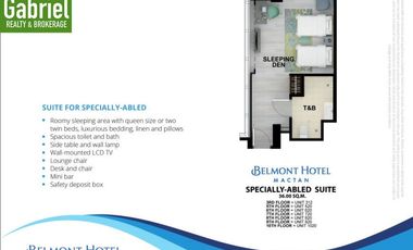 Twin Suites in Belmont Luxury Hotel in Mactan Newtown