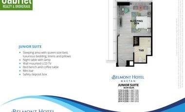 Twin Suites in Belmont Luxury Hotel in Mactan Newtown