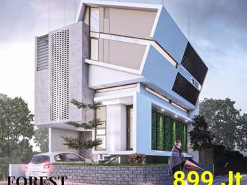 Rumah baru nyaman di dago dekat cigadung
