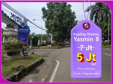 Tanah Kavling Hanya 10 Menit ke Stasiun Bogor