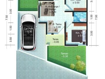 CLUSTER PERUMAHAN TERBARU AKSES DEKAT JALAN NASIONAL HARGA TERJANGKAU LOKASI NYAMAN