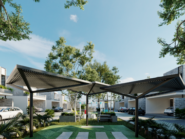 LENORA, PRIVADA RESIDENCIAL EN TEMOZON NORTE, 14 CASAS DE LUJO.