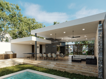 LENORA, PRIVADA RESIDENCIAL EN TEMOZON NORTE, 14 CASAS DE LUJO.