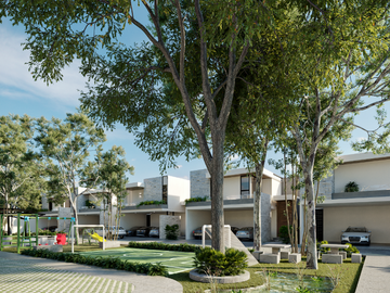 LENORA, PRIVADA RESIDENCIAL EN TEMOZON NORTE, 14 CASAS DE LUJO.