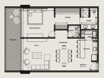 Departamento en venta Mérida Yucatán, Privada Tamara Sereniti Chabekal