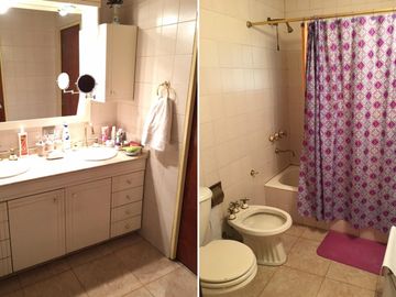 EXCELENTE CASA DE 5 AMB C/DEP DE SERV, JARDIN C/PISCINA, GARAGE Y 3 BALCONES