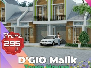 Town House Murah Kawasan Berkembang D'Gio Malik Kota Madya