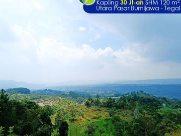 Cuma 50 Jt-an Tanah Dijual 5 Menit SMK N 1 Bumijawa Tegal