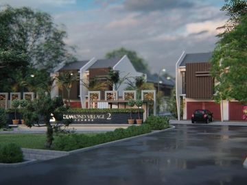 Terbatas, WA 0823-3511-----, Rumah Baru Dekat Kota Sidoarjo Hanya 345 Juta, Diamond Village Juanda 2