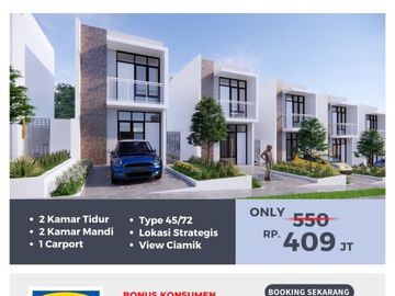 Cluster Santika Cihanjuang modern 2 Lt Murah