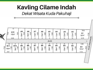Tanah Kavling 1 jt'an di Cilame bisa Nego