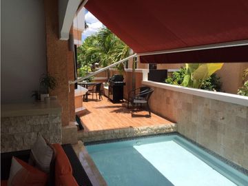 AMPLIA CASA L/B CON PISCINA CLAYTON VILLAGE 4REC 870 MT2
