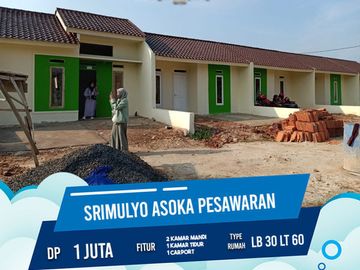 rumah di dekat SMAN 1 natar Free deposito