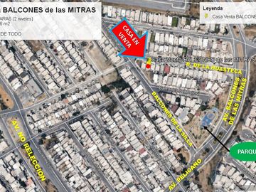 Venta Casa BALCONES MITRAS 4 Recamaras Cerca Parque y de TODO Inmediato LINCOLN