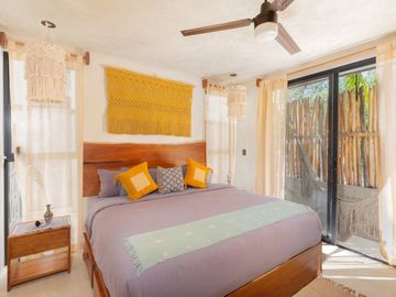 BOHO CHIC Condo en Suk-Ha 1BR ground floor TULUM