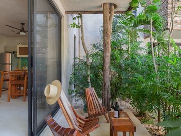 BOHO CHIC Condo en Suk-Ha 1BR ground floor TULUM