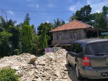 Rumah murah desain mewah di Bangunjiwo Bantul dekat lampu merah
