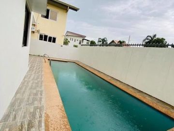 Five Bedroom 2-Storey Furnished House with pool for RENT in Hensonville Angeles City near Clark