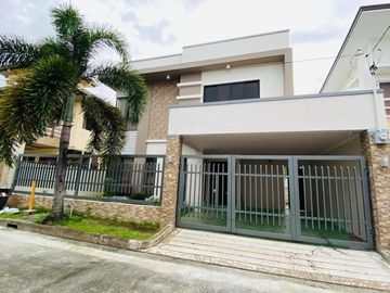 Five Bedroom 2-Storey Furnished House with pool for RENT in Hensonville Angeles City near Clark